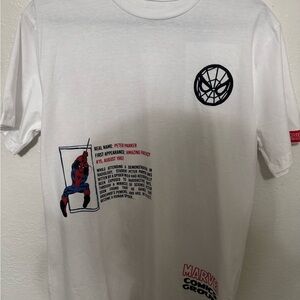 Marvel The Amazing Spider-Man Men’s White T-Shirt Medium